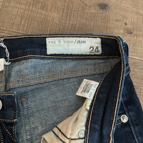 Rag and Bone skinny jeans size 24 - Picture 4 of 5